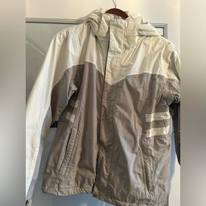 Selling a set of Burton Snowboarding Jacket, inner jacket and pants set.